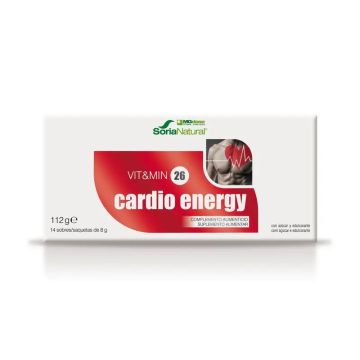Mgdose Vit & Min 26 Cardio Energy 8 G, 14 Sobres