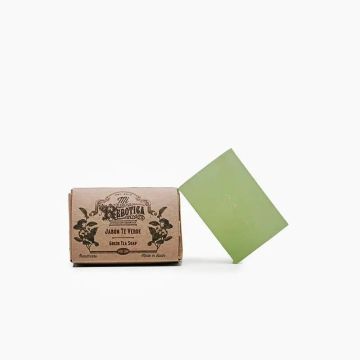 Mi Rebotica Jabón De Glicerina Artesano Te Verde 100 Gr