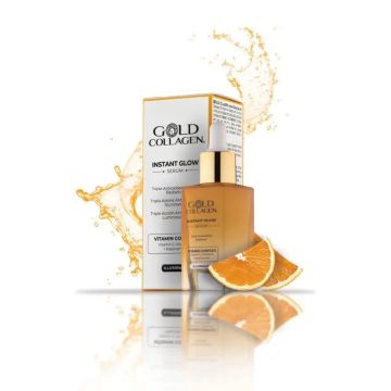 Minerva Gold Collagen Sérum Instant Glow, 30 ml