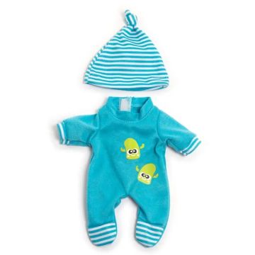 Miniland Ropa Pijama Invierno Azul Para Muñeco 21 Cm