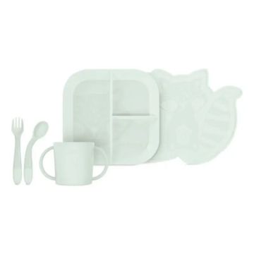 Miniland Set Vajilla Infantil Para Blw Meal Mint