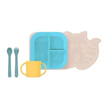 Miniland Vajilla Infantil BLW Sunshine