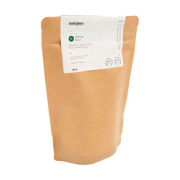 Mínima Organics Dentífrico En Polvo Sin Fluor En Bolsa Compostable - 120 G
