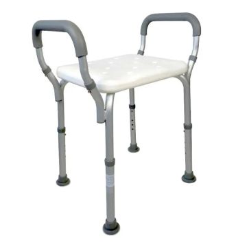 Mobiclinic Silla Para El Baño Con Altura Regulable Y Reposabrazos