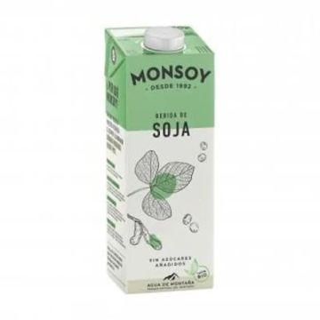 Monsoy Bebida Vegetal De Soja 1Lt 6Uds. Bio