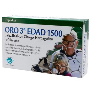 Montstar Jalea 3ª Edad 1500 , 20 viales