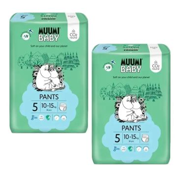 Moomin Baby Pañales De Entrenamiento Talla 5 , 2 x 38 unidades