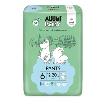 Moomin Baby Pañales de entrenamiento Talla 6 , 36 unidades