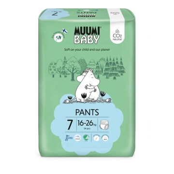 Moomin Baby Pañales de entrenamiento Talla 7 , 34 unidades