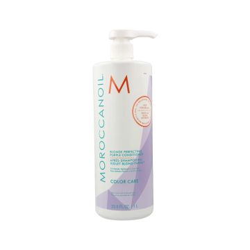Moroccanoil Acondicionador Morado Perfeccionador Para Cuidado Del Color Rubios,1000 ml