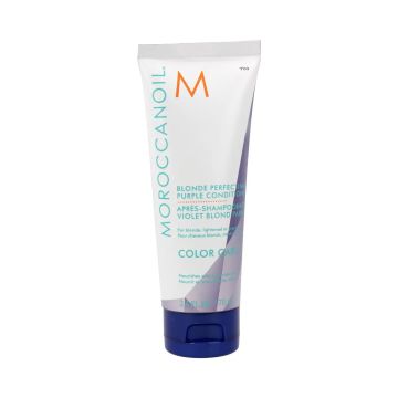 Moroccanoil Acondicionador Morado Perfeccionador Para Cuidado Del Color Rubios,70 ml