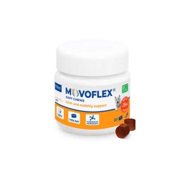 Movoflex Condroprotector Perros Pequeños Hasta 15Kg, 30 Comprimidos