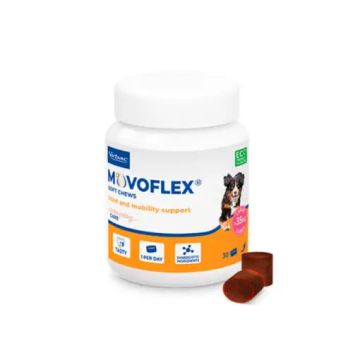 ⁠Movoflex Condroprotector Perros Grandes 35 Kg, 30 Comprimidos