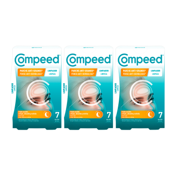 Compeed Triplo Anti-Granos Limpiador , 3x 7 unidades