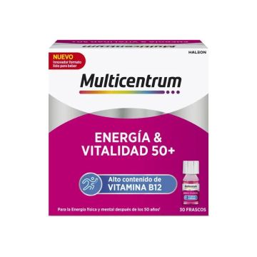 Multicentrum Energía & Vitalidad 50+, 30 frascos