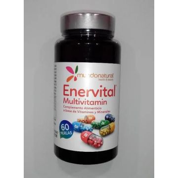 Mundo Natu Enervital Multivitamin, 60 Cápsulas