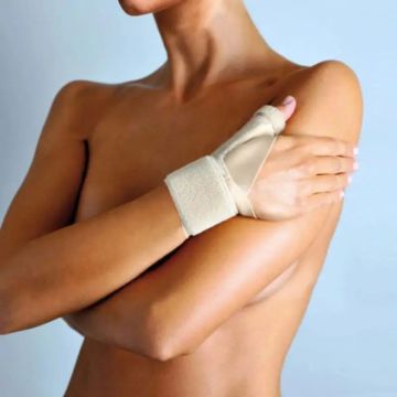 Farmalastic Muñequera Metapulgar, Talla 2 Beige