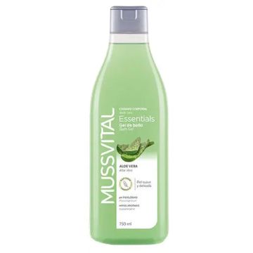 Mussvital Essentials Gel de Baño con Aloe Vera 750 ml