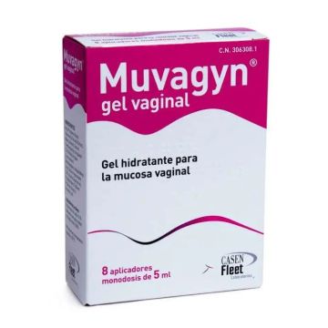 Muvagyn Gel Hidratante Vaginal 8 Tubos 5 ml