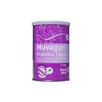 Casen Muvagyn Probiótico Tampón Super con Aplicador 9 unidades