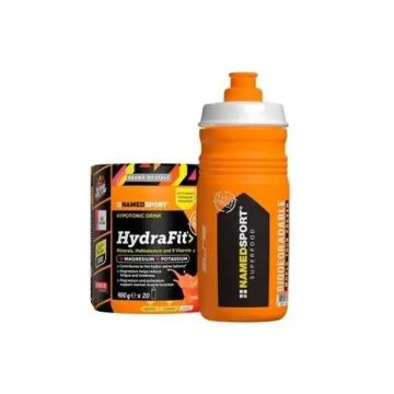 Named Sport Vitaminas Y Minerales Hydrafit + Sportbottle Hydra2Pro 2020 , 1 botede 400 gr