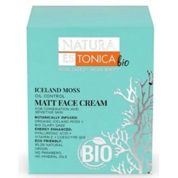 Natura Estonica Crema Facial Musgo De Islandia 50Ml. Bio