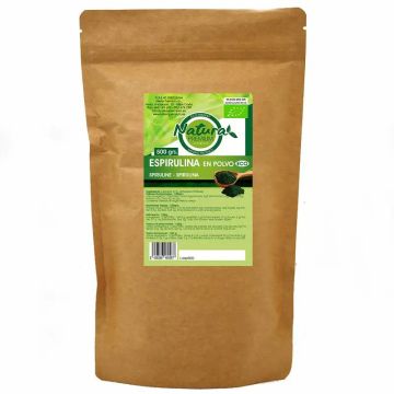 Natura Premium Espirulina En Polvo Bio  500 gr