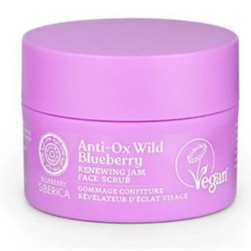 Natura Siberica Anti-Ox Wild Blueberry Exfoliante Facial Na, 50 ml