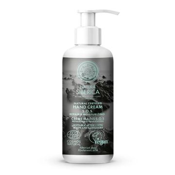 Natura Siberica Crema De Manos Sos Reparación E Hidratación, 250 Ml