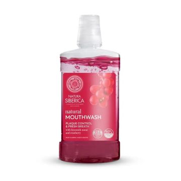 Natura Siberica Cuidado Bucal Enjuague Bucal Natural Schizandra Y Arandano Na,520 ml