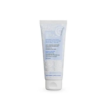 Natura Siberica Ns Tratamientos Faciales New Mascarilla Facial Exfoliante NegraPurificante Na, 75 ml