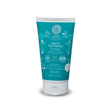 Natura Siberica Peeling Facial Suave Para Piel Normal O Seca, RenovacionInstantanea De La Piel , 150 ml