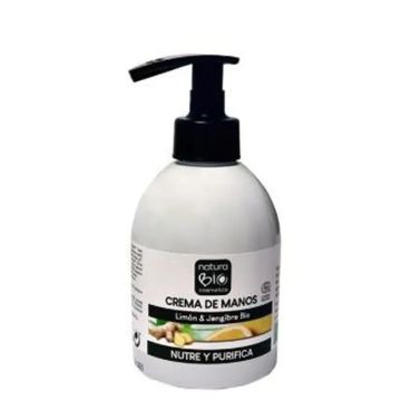 Naturabio Cosmetics Crema De Manos Jengibre-Limon 300Ml. Bio