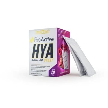Natural Health Hya Sport Pro Active Protector Articular Sabor Frutos Rojo , 20gr