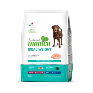 Natural Trainer Canine Adul Med Max Weight 3Kg, pienso para perros