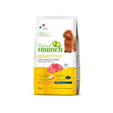 Natural Trainer Canine Adult Mini Ternera 2Kg, pienso para perros