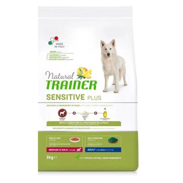 Natural Trainer Canine Plus Adult Caballoo, 3 kg, pienso para perros