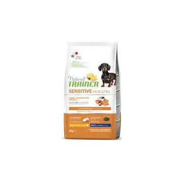Natural Trainer Canine S/Gluten Adult Salmon 7Kg, pienso para perros