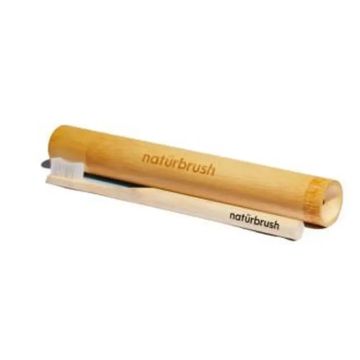 Naturbrush Estuche De Bambu Para Cepillo Dental**