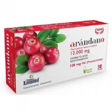 Nature Essential Blister Arandano Rojo 120 Pac  30 cápsulas vegetales