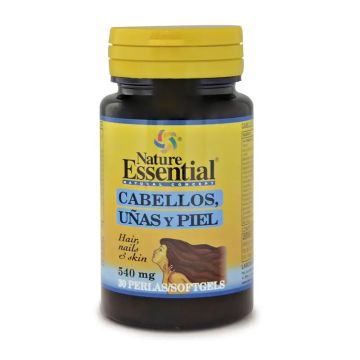 Nature Essential Cabellos Uñas & Piel  30 perlas