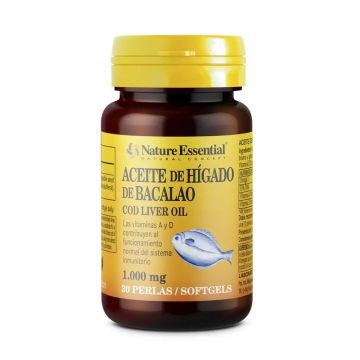 Nature Essential Aceite De Higado De Bacalao  30 perlas