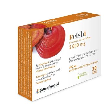 Nature Essential Blister Reishi  30 cápsulas vegetales