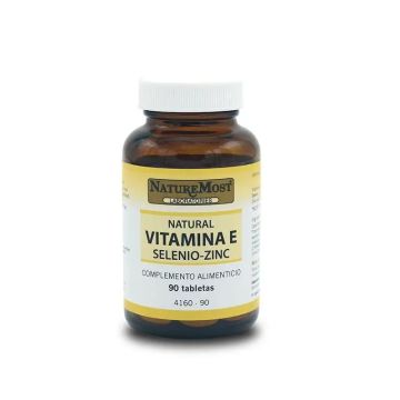 Naturemost Vitamina E + Selenio + Zinc  90 tabs