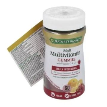 Nature's Bounty Gummies Multivitaminico Adulto 60 Gominolas