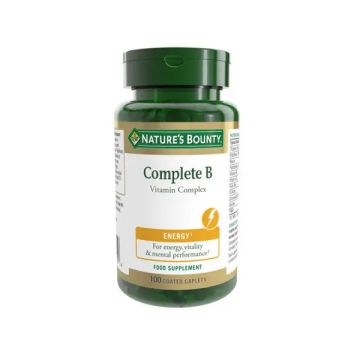 Nature'S Bounty Vitamina B Complex – 100 comprimidos Recubiertos
