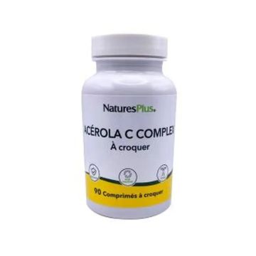 Natures Plus Acerola C Complex 90Comp. Masc.