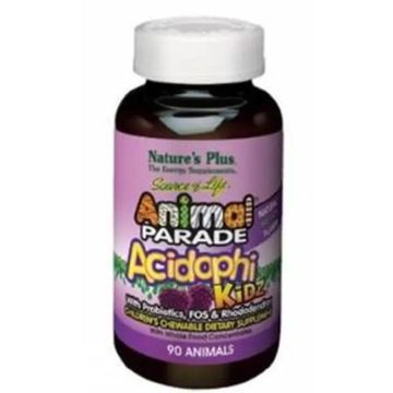 Natures Plus Animal Parade Acidophikidz 90Comp.