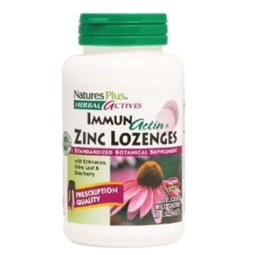 Natures Plus Immunactin Zinc Lozenges 60Comp.