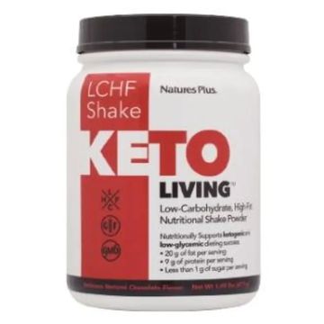 Natures Plus Keto Living Batido Chocolate 578Gr.